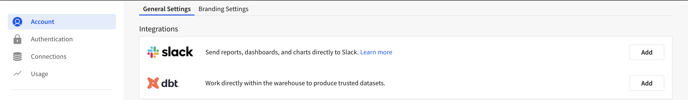 Click the '+ New project' button on the top right